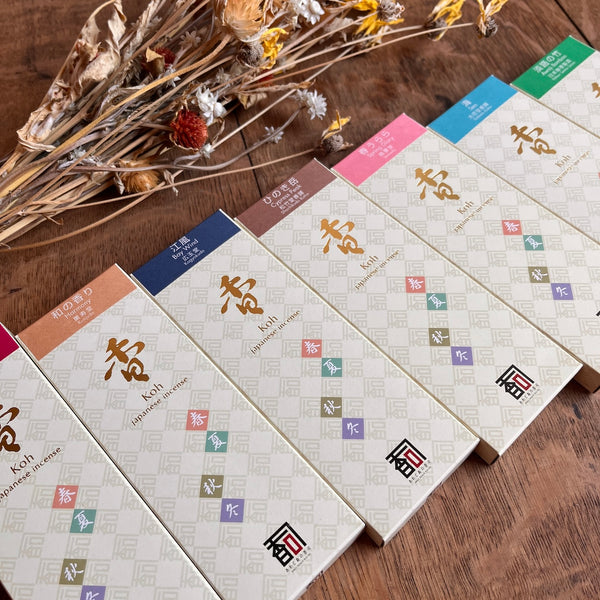 The Four Seasons Series Incense by Awaji Incense Koh-shi
