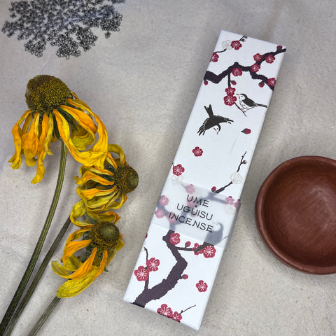 Engimono Ume Uguisu Japanese Incense Sticks