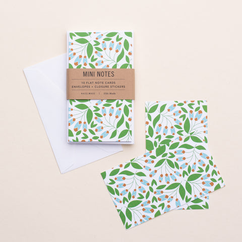 Garden Greens Mini Note Set