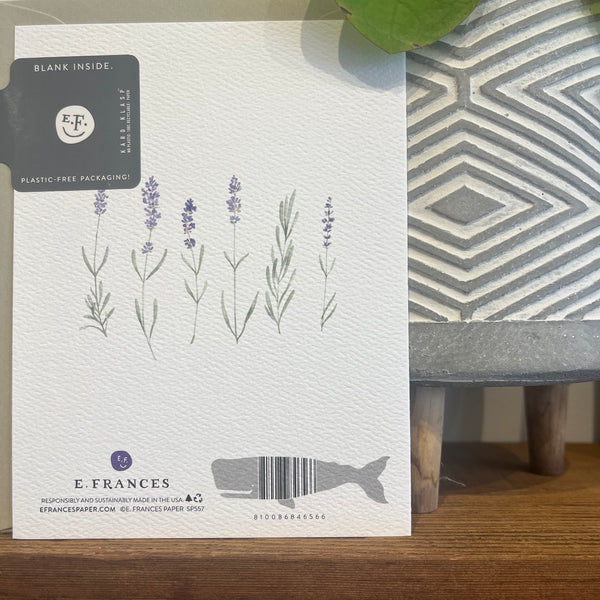 Lavender Happy Mother's Day | Single Card
