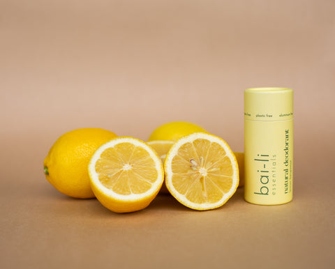 Lemon Bergamot Natural Deodorant