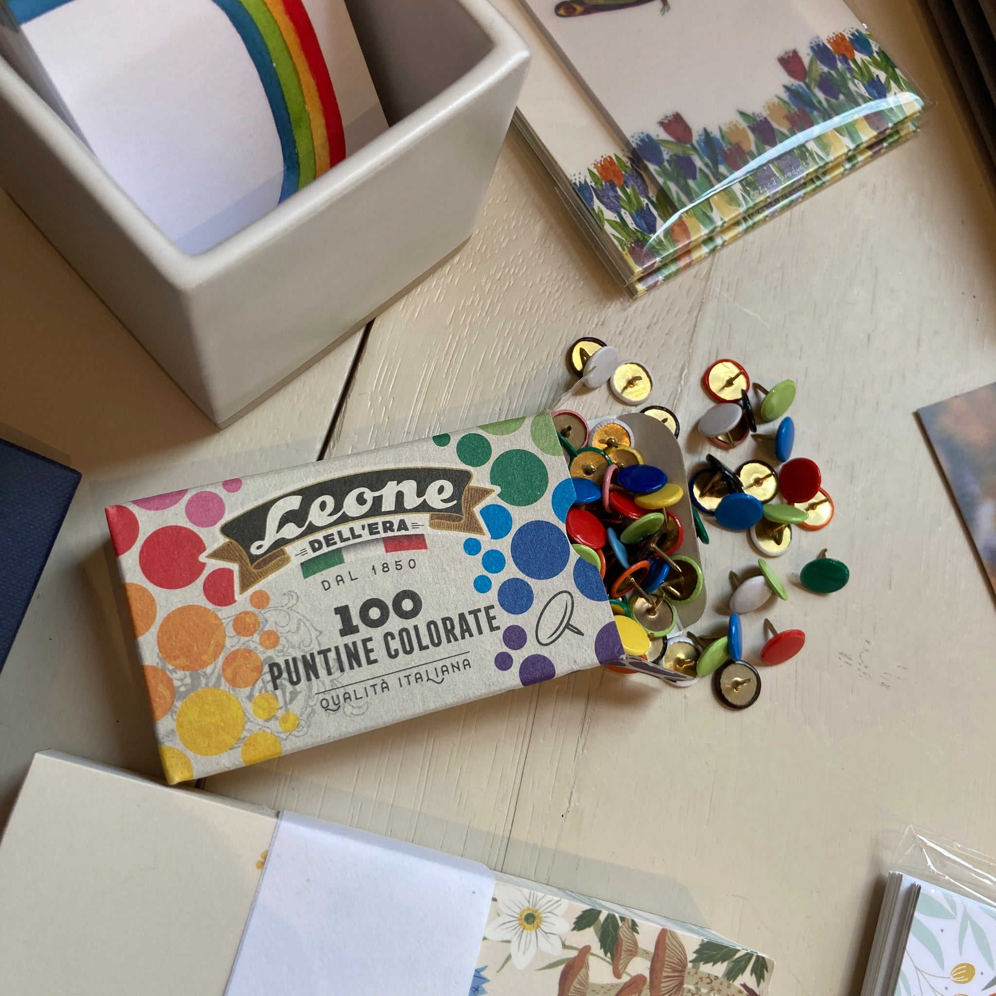 Metal Push Pins | Mixed Colorful