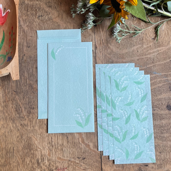 Today's Letter Lily of the Valley | Letter Writing Set