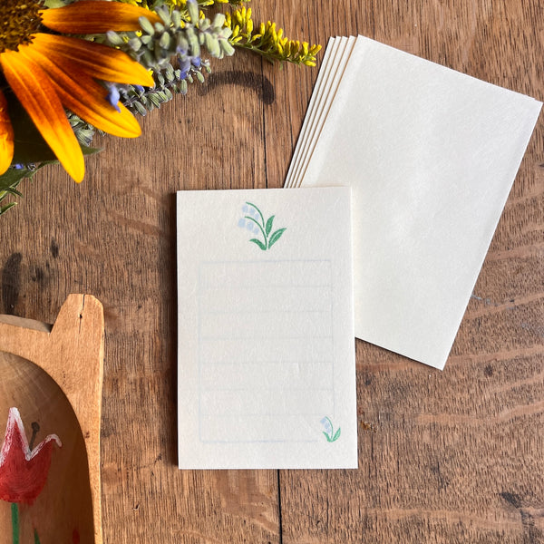 Lily of the Valley | Mini Letter Writing Set