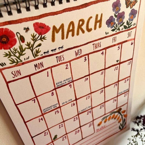 Garden Dreams 2027 Wall Calendar