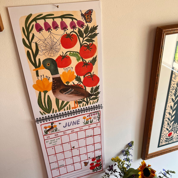 Garden Dreams 2027 Wall Calendar