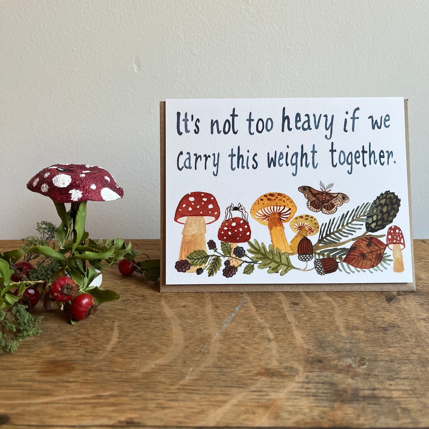 It's Not Too Heavy If... | Single Card