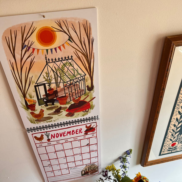 Garden Dreams 2027 Wall Calendar