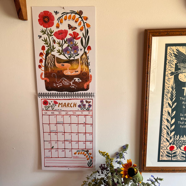 Garden Dreams 2027 Wall Calendar