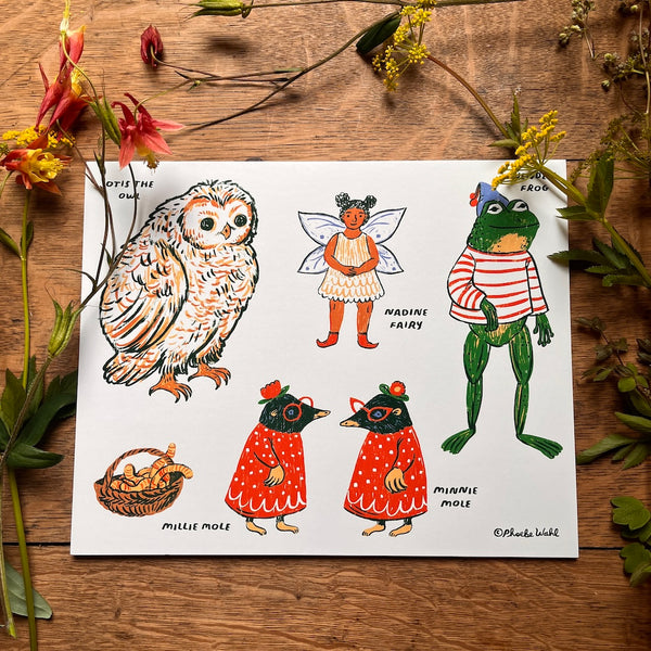 Little Witch Hazel Paperdolls
