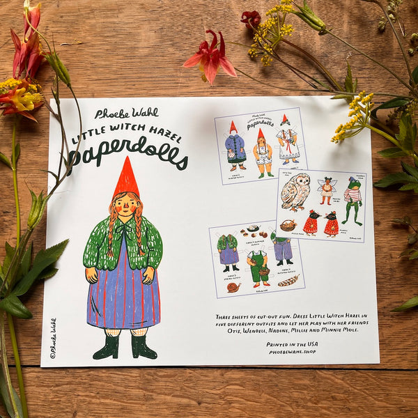 Little Witch Hazel Paperdolls