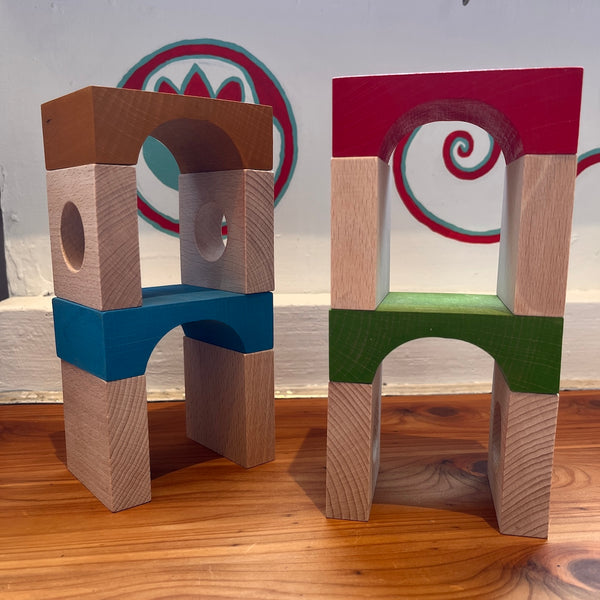 Fontana Medium Tunnel Blocks Set | Wooden Toys