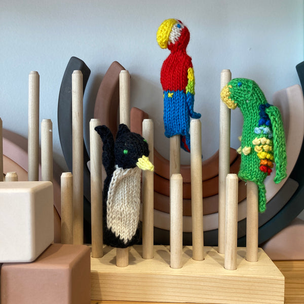 Exotic Birds Collection | Finger Puppets