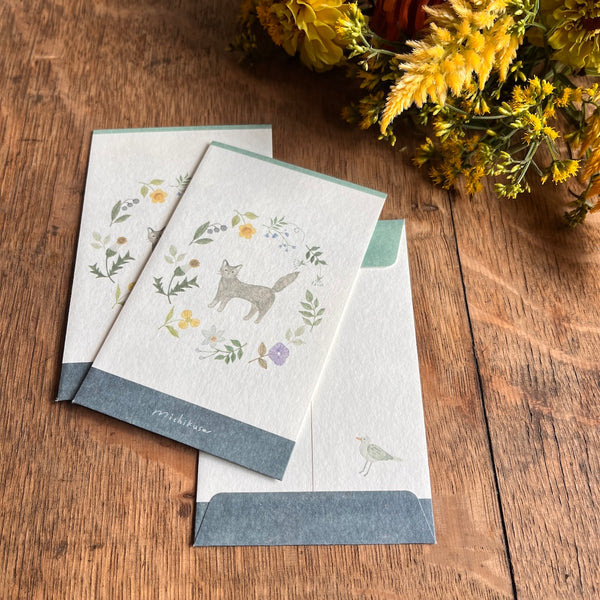 Michikusa | Cat and Flower Pochi Envelopes