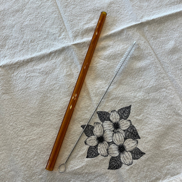 Glass Straw | 9" Straight