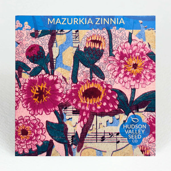 Mazurkia Zinnia Art Pack Seeds