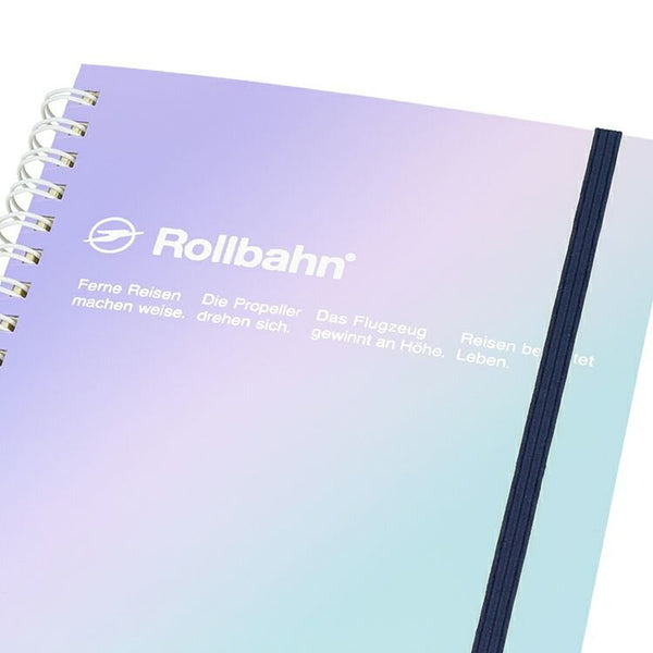 Metallic Rollbahn Spiral Notebook | Large