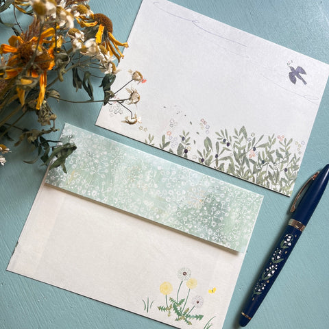 Omori Yuka | Michikusa Bana Envelope Set