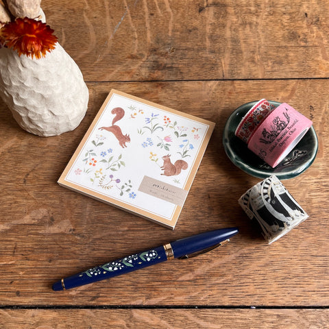 Michikusa | Squirrel Memo Pad