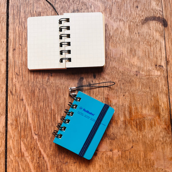 Rollbahn Micro Spiral Notebook on Keychain