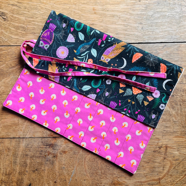 Midnight Bloom Cutlery Wrap
