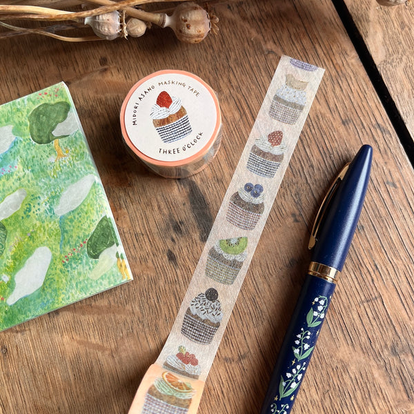 Midori Asano Washi Tape - Three O'clock