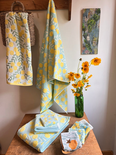 Mimosa in Blue | Imabari Towel