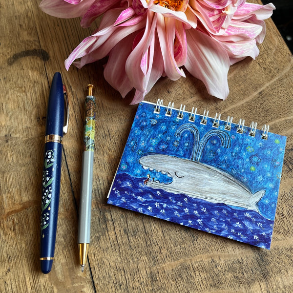 Traveling Far Away Together | Mini Mini Ring Notebook