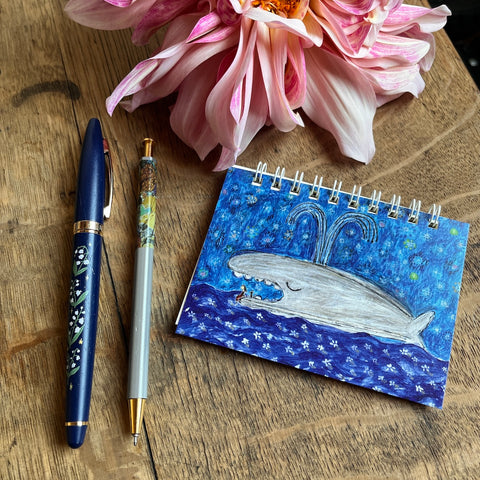 Traveling Far Away Together | Mini Mini Ring Notebook