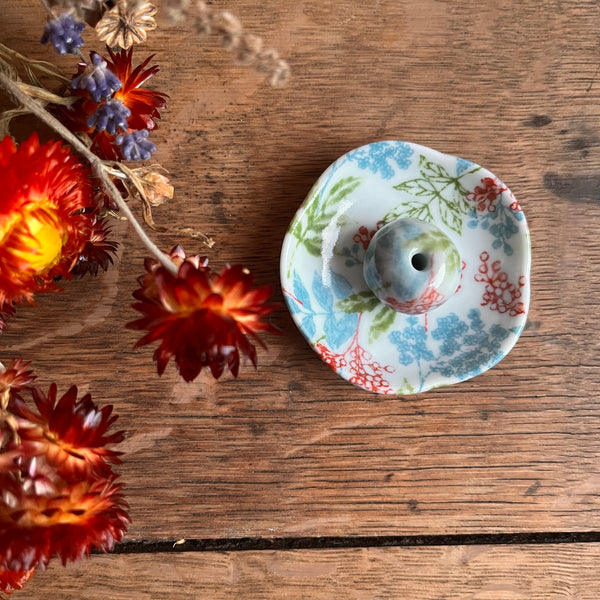 Mixed Flower Incense Holder