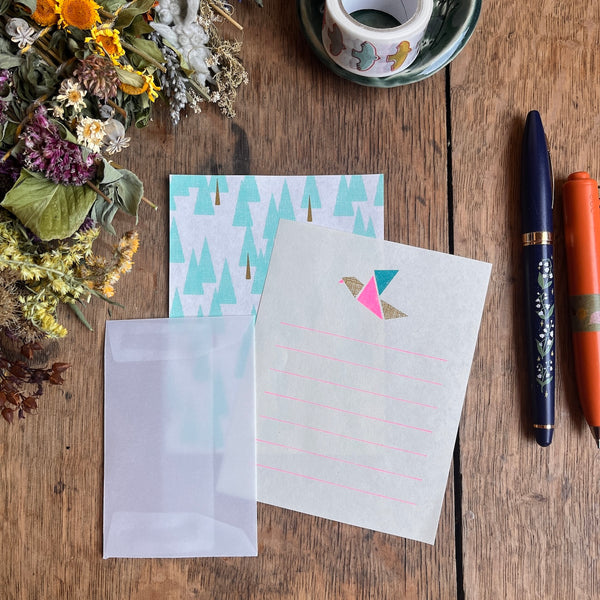 Nombre Small Letter Writing Set - Forest