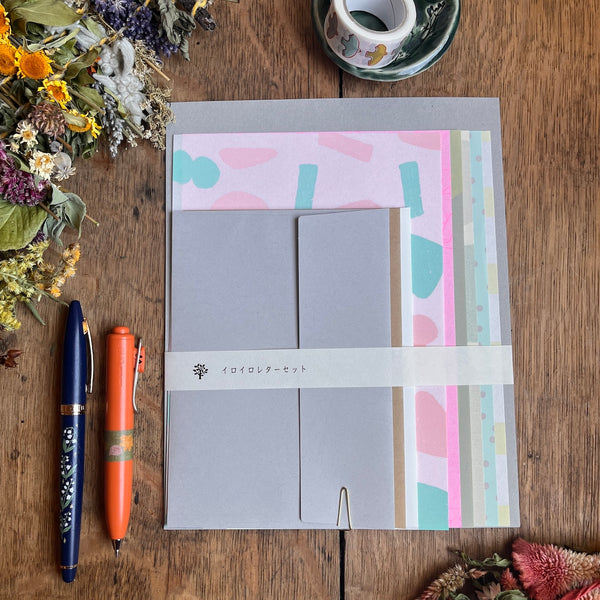 Nombre IROIRO Letter Writing Set - Pastel