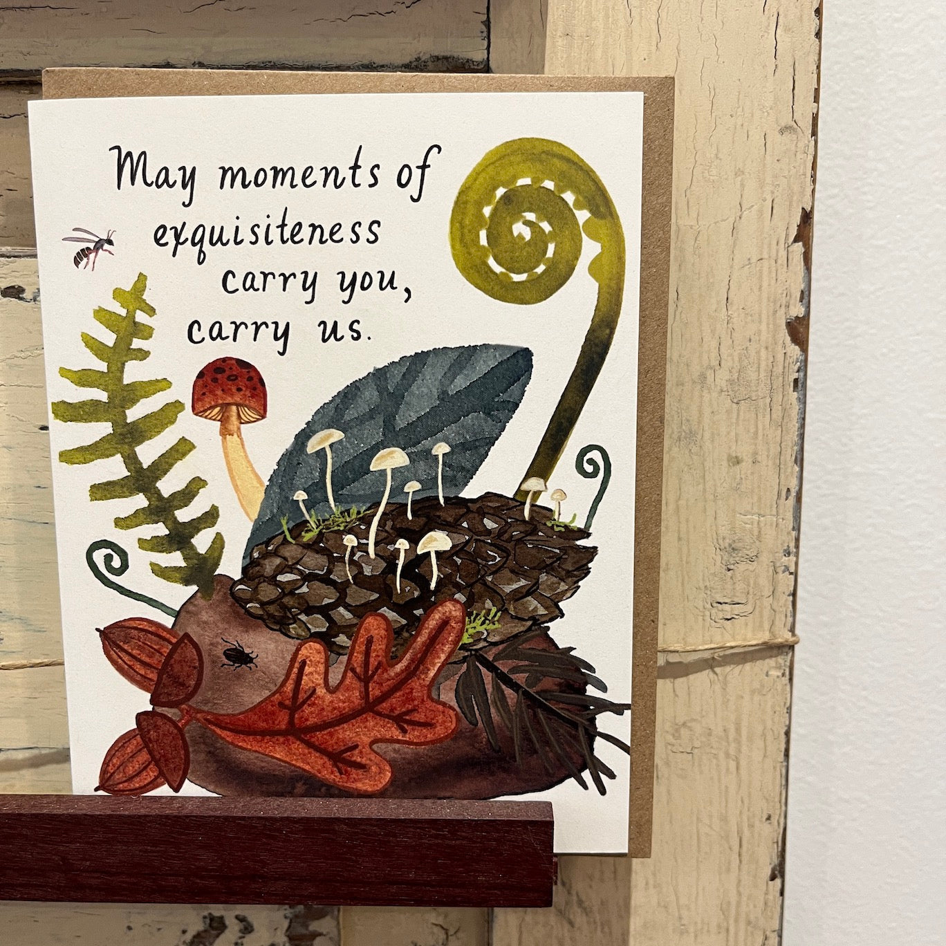 Moments of Exquisiteness Carry You | Single Card