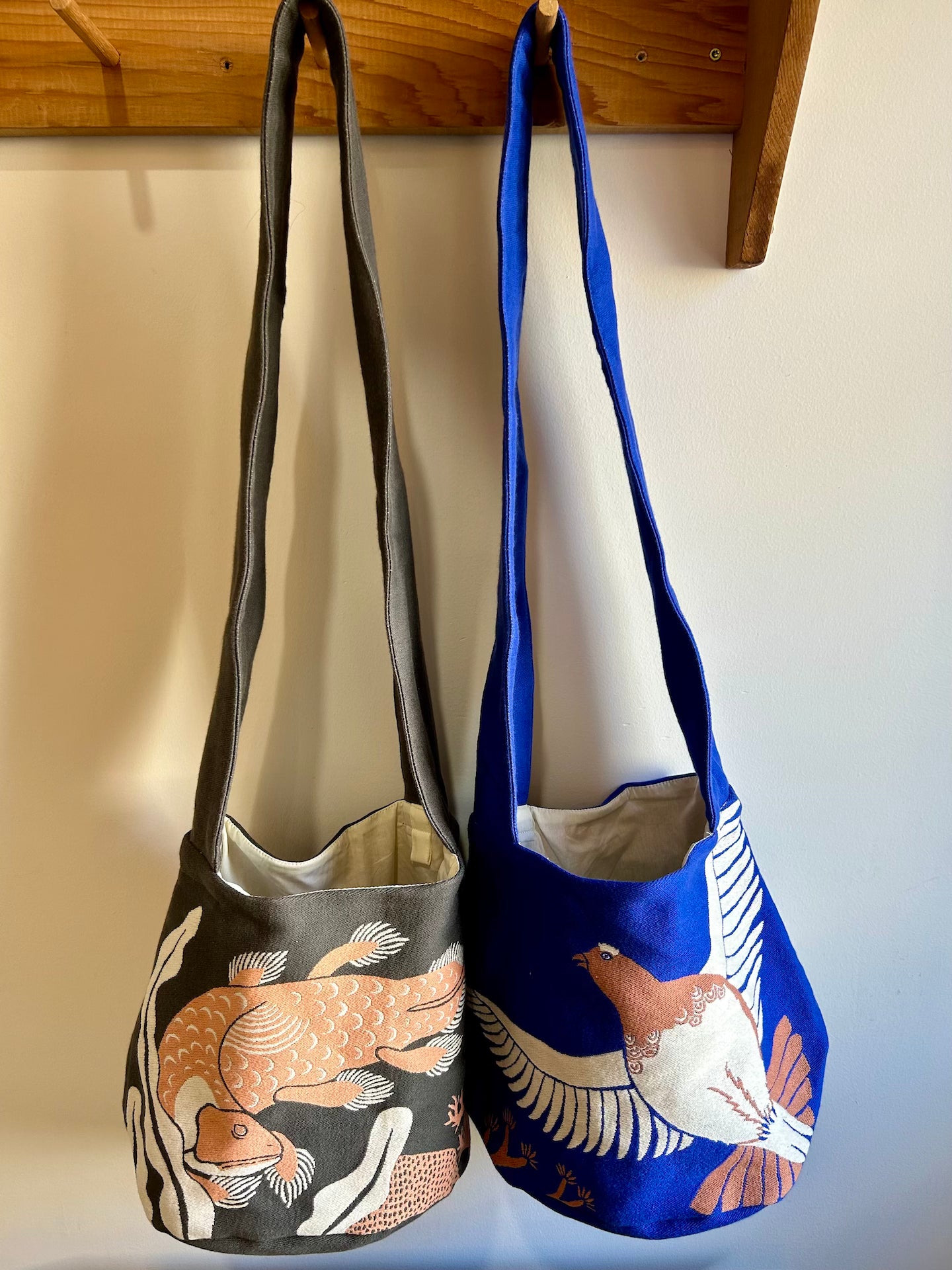 Grouse Shoulder Bag | Blue – Pink Moon Goods