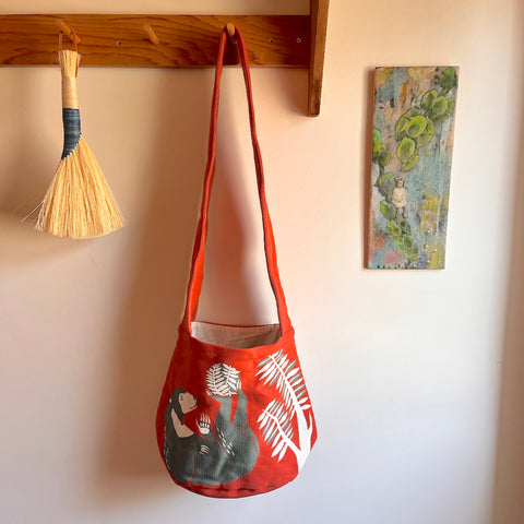 Malay Bear Shoulder Bag | Orange