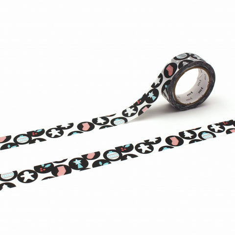 Motif Dot Holiday Washi Tape