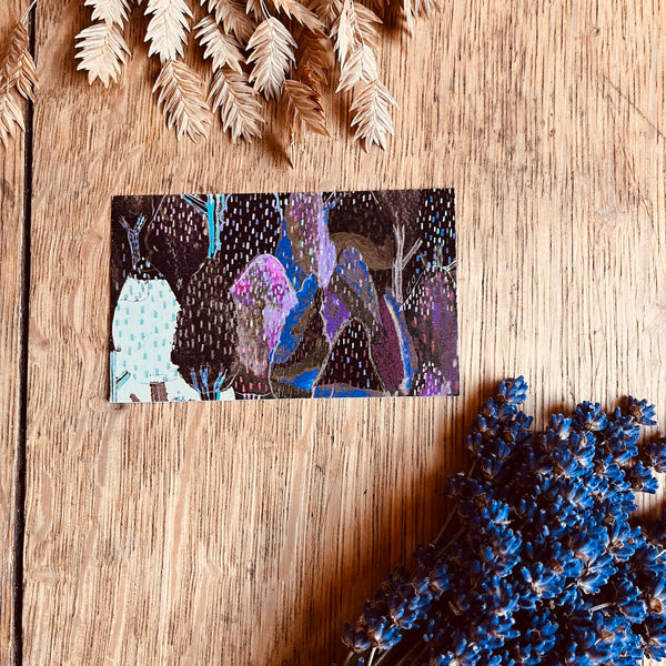 Message Cards | Colorful Forest Themed