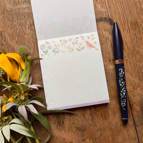 Awairo Memo Pad - Flowers Swaying