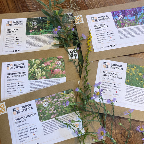 Native Plant Seed Mixes | 1 oz Packs
