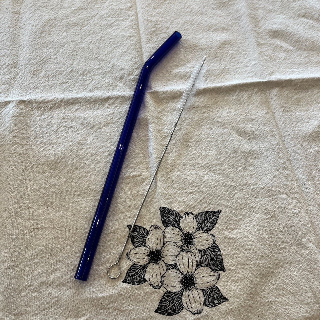 Glass Straw | 9" Bent