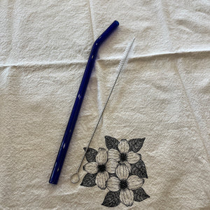 Glass Straw | 9" Bent