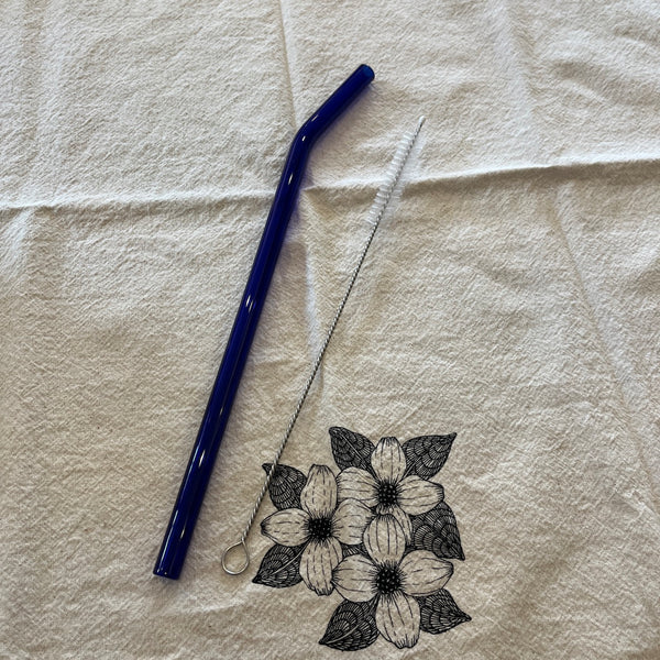 Glass Straw | 9" Bent