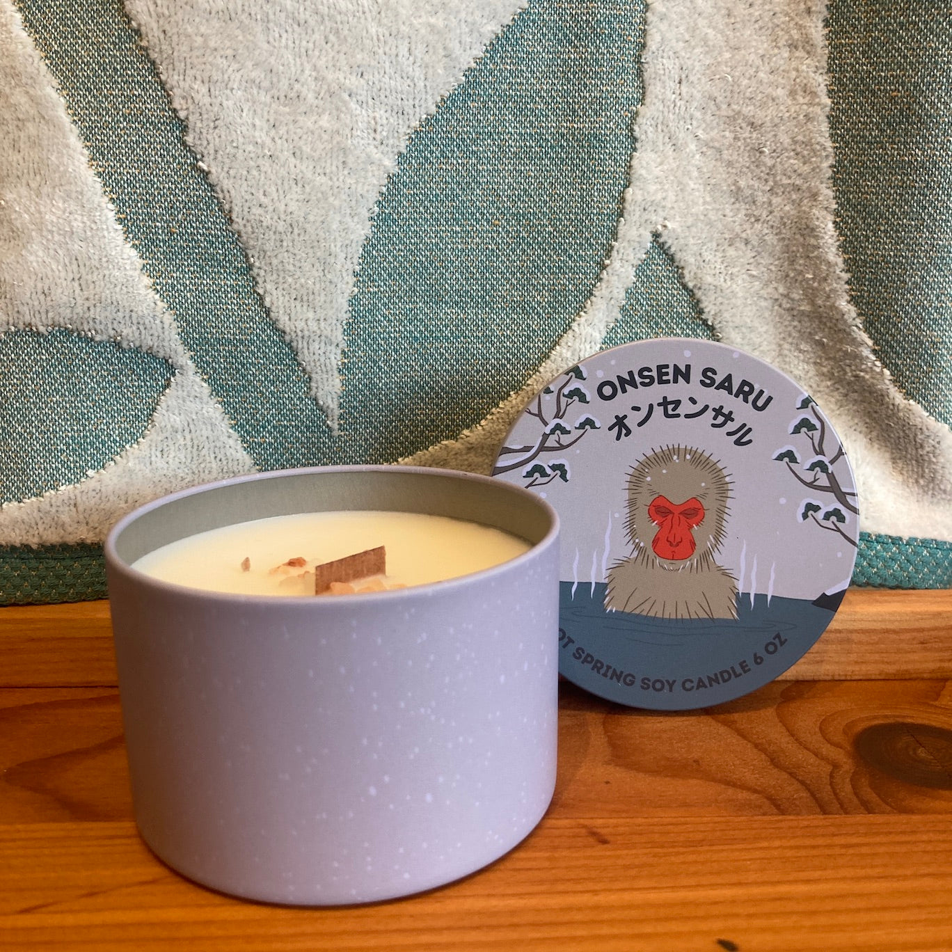 Onsen Saru Hot Spring Soy Candle