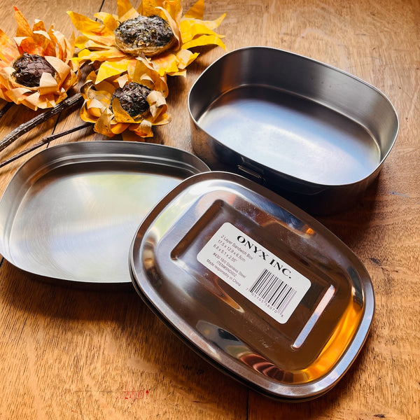 2 Layer Sandwich Box - Stainless Steel