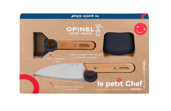 Le Petit Check Set | Knife, Fingerguard, & Peeler
