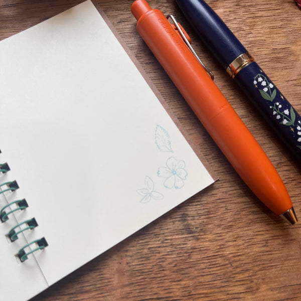 City Flowers | Mini Mini Ring Notebook