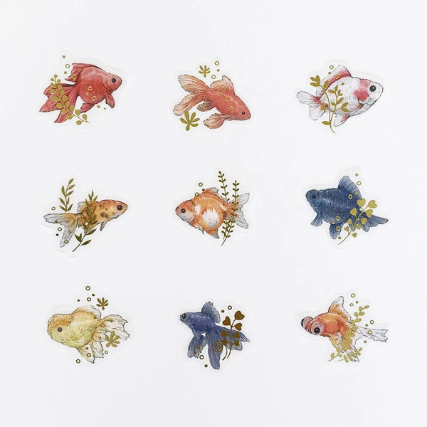 Love Goldfish Flake Seals