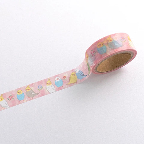 Parakeet Bird | Saezuri Washi Tape