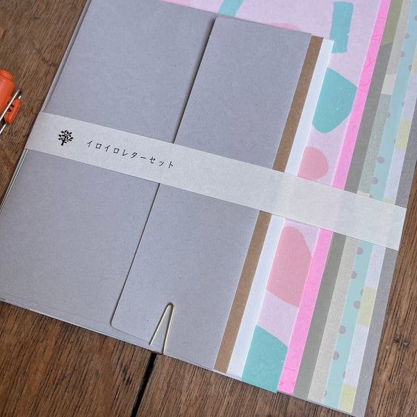 Nombre IROIRO Letter Writing Set - Pastel