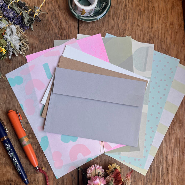 Nombre IROIRO Letter Writing Set - Pastel